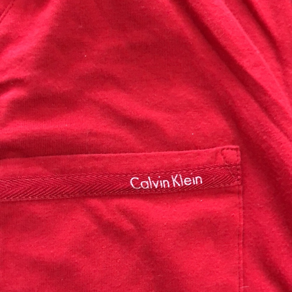 CALVIN KLEIN Sleepwear Long Sleeved Nightgown Pajamas - Picture 3 of 6